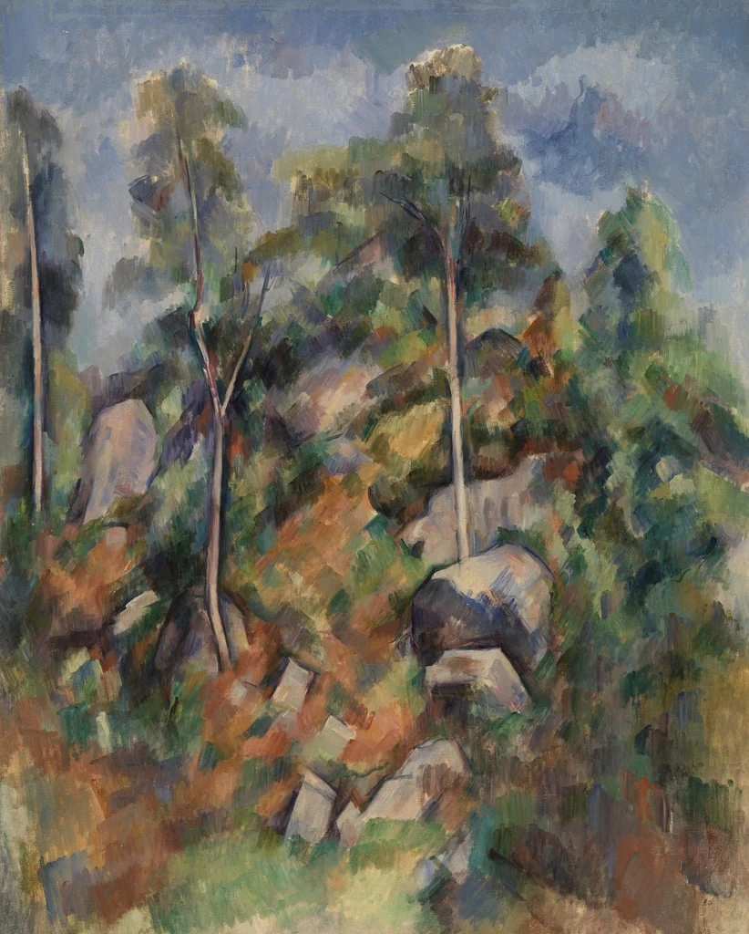 Rocce e alberi, 1904 - The Barnes Foundation, Philadelphia, Pennsylvania